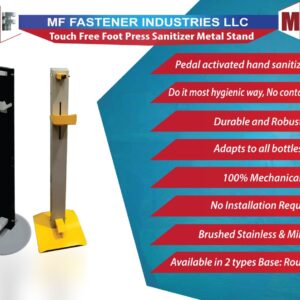 FOOT PRESS HAND SANITIZER STAND